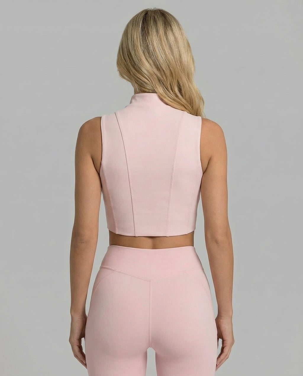 PINK - FOCUS ZIP-UP TOP