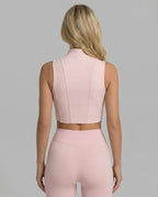 PINK - FOCUS ZIP-UP TOP