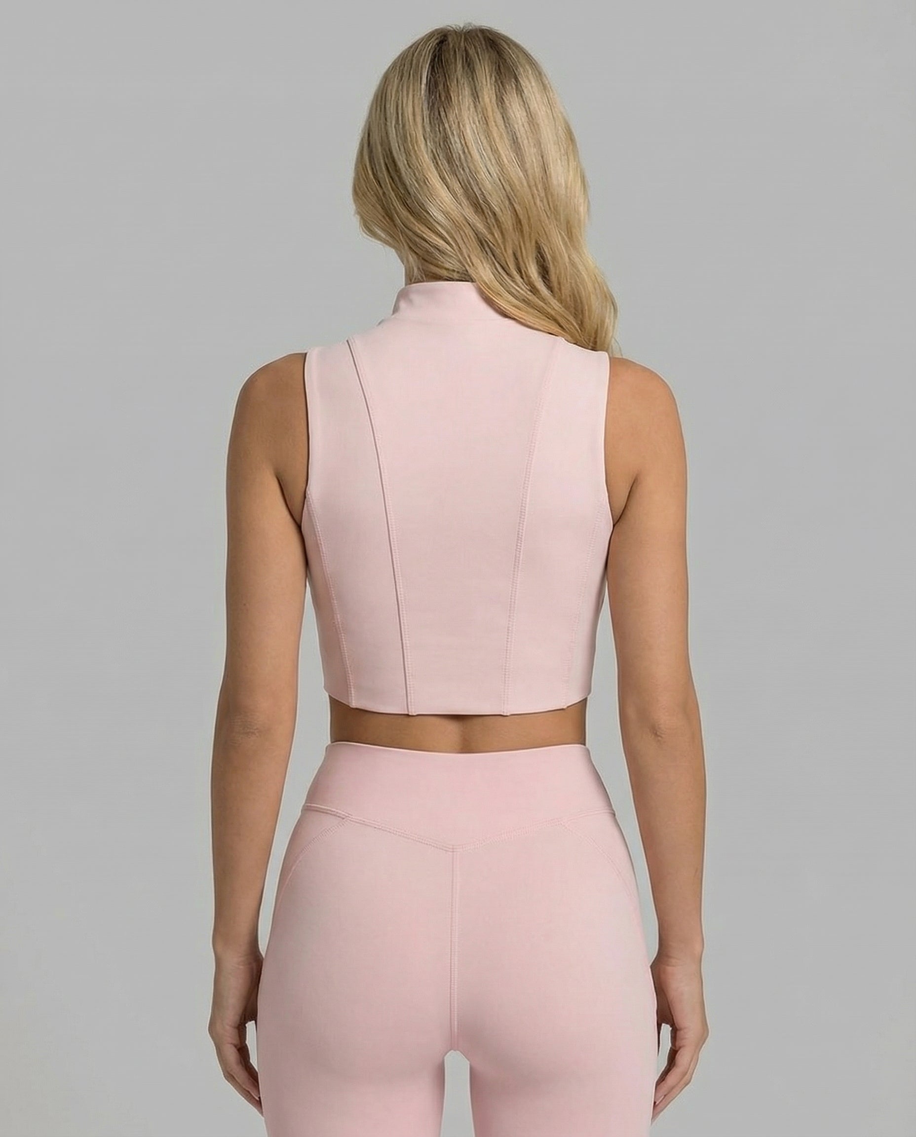 PINK - FOCUS ZIP-UP TOP