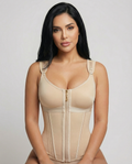 BEIGE - CORSET BODY-SHAPER WITH BRA