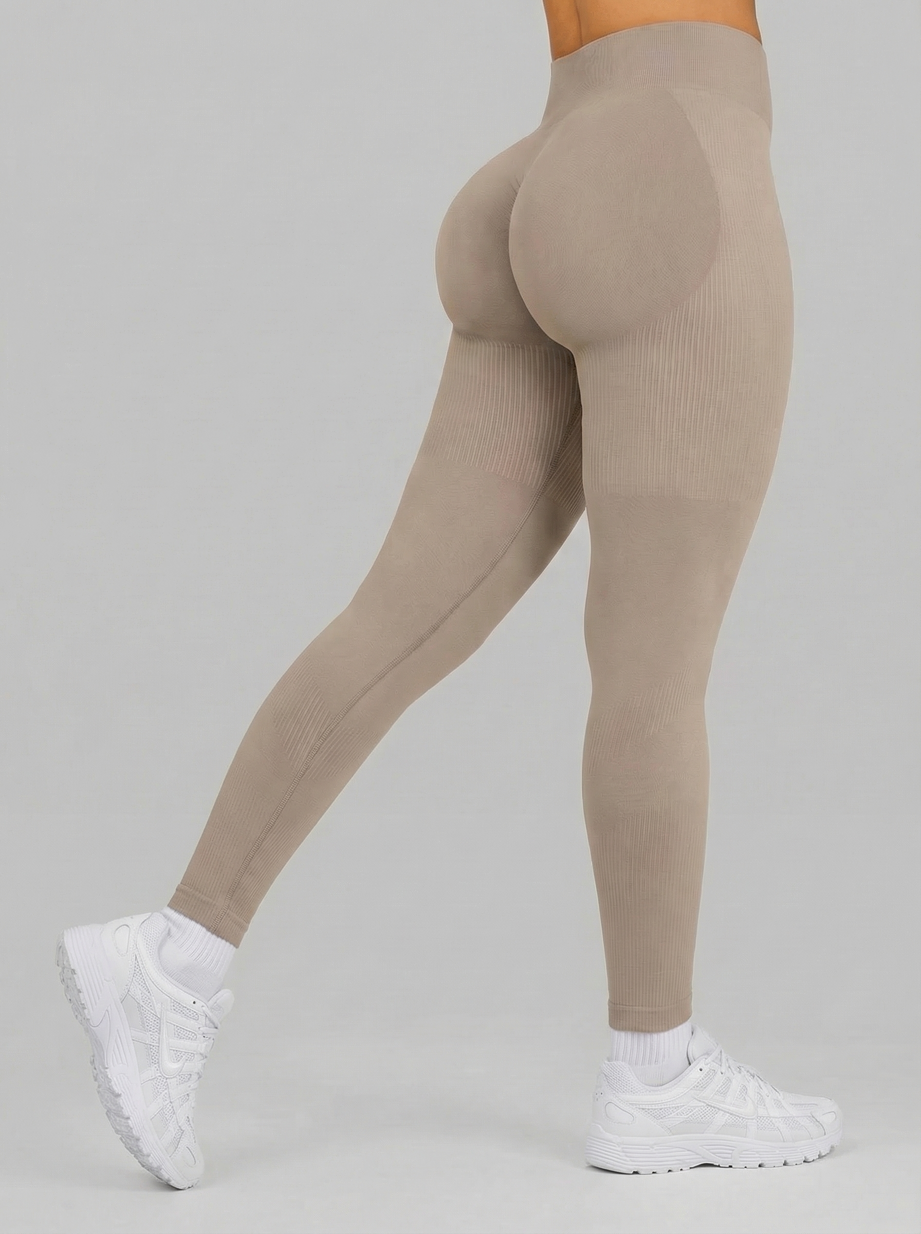 TAUPE - ATTITUDE SCULPT LEGGING