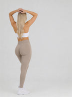 TAUPE - ATTITUDE SCULPT LEGGING