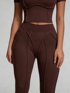 BROWN - FOCUS LEGGING