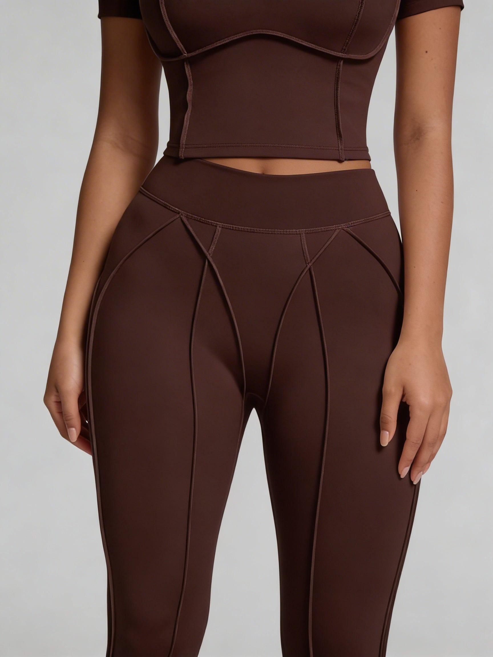 BROWN - FOCUS LEGGING