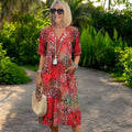 Iris – Lightweight, airy dress with a flattering cut