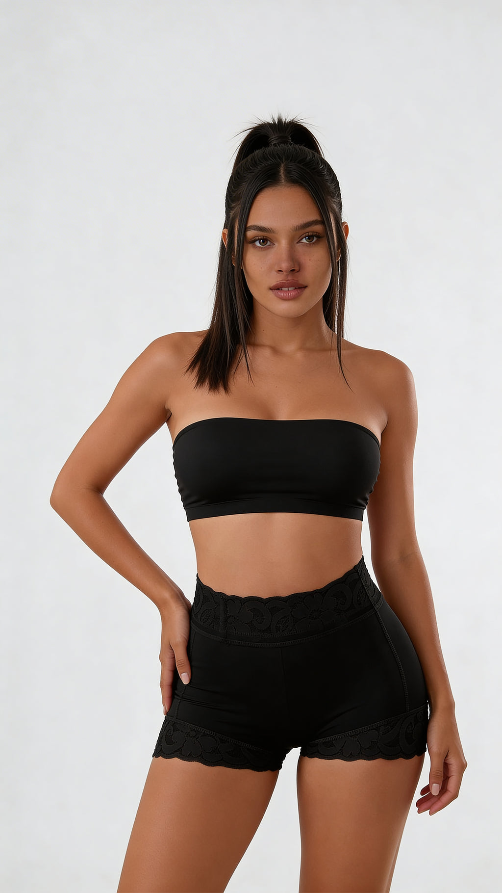 BLACK - LOW WAIST BUTT LIFTER