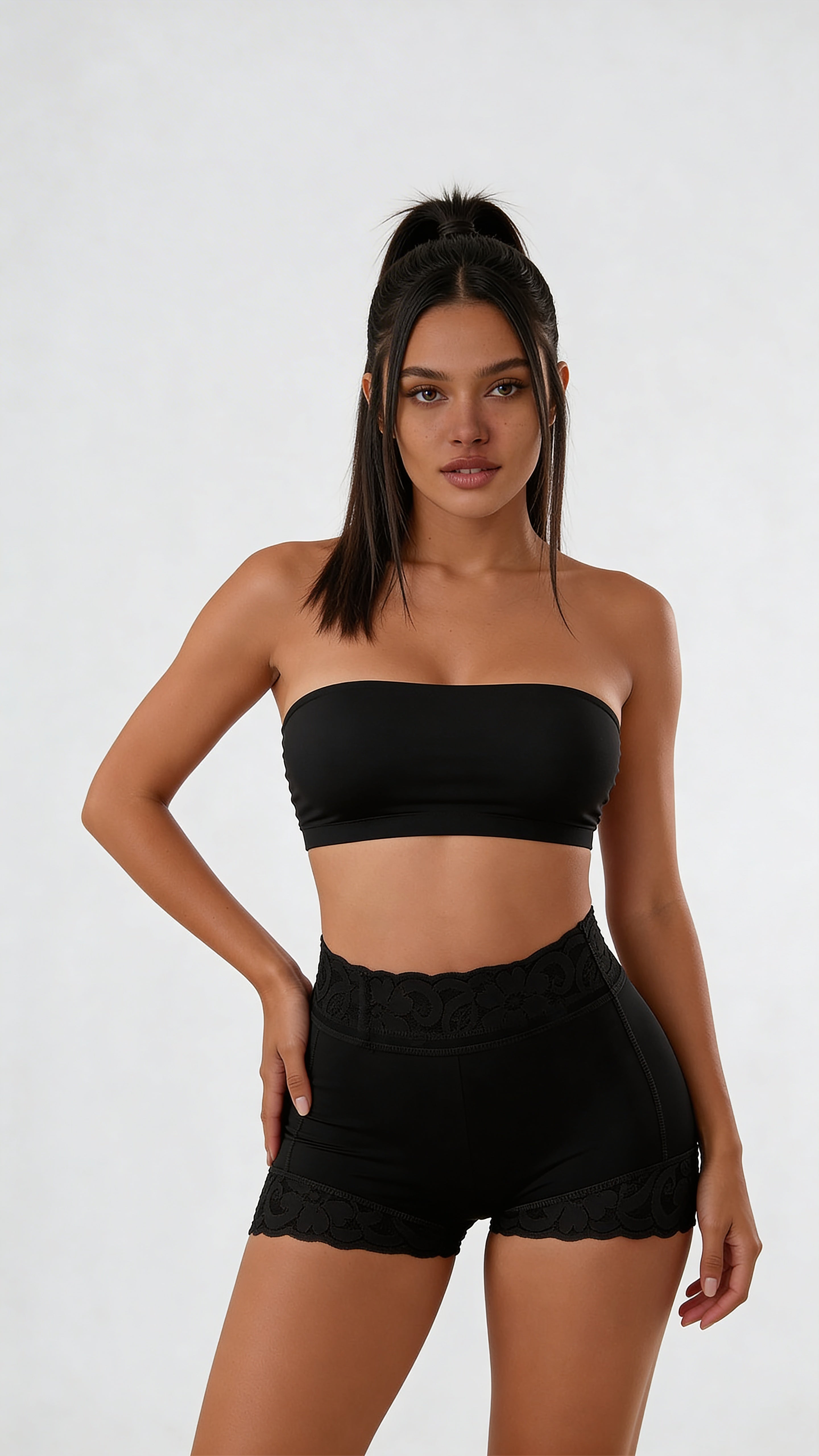 BLACK - LOW WAIST BUTT LIFTER