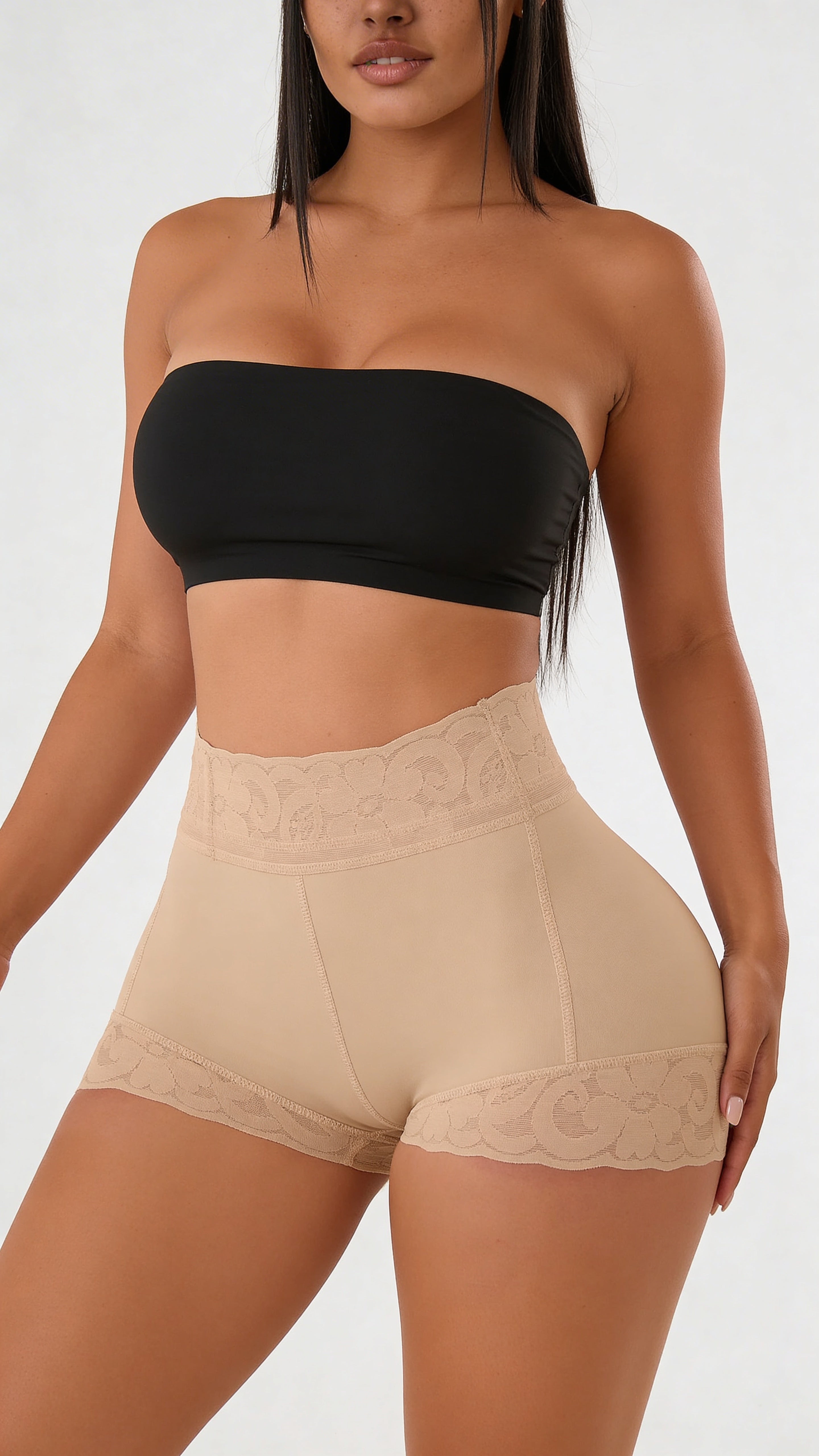 BEIGE - LOW WAIST BUTT LIFTER