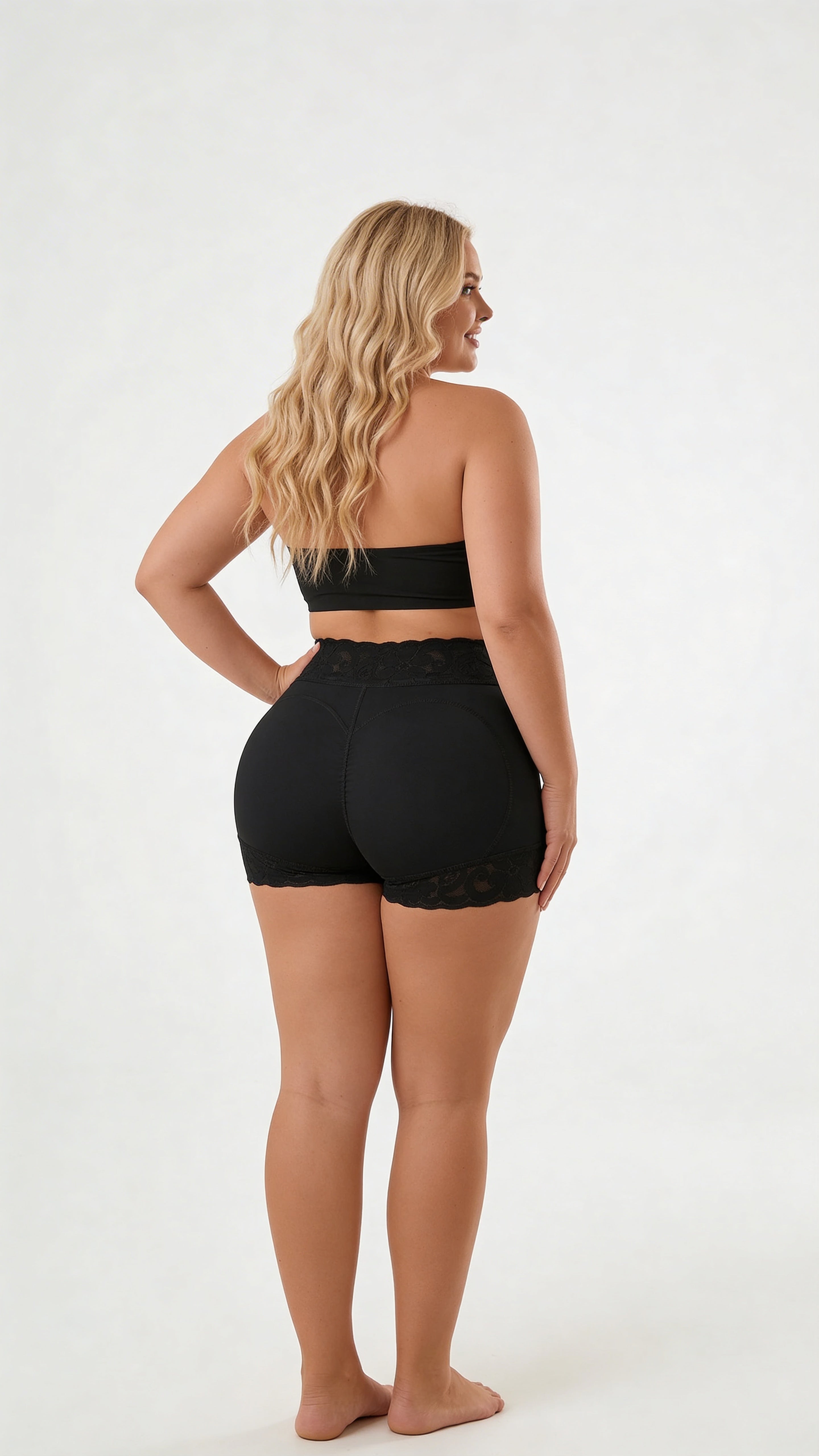 BLACK - LOW WAIST BUTT LIFTER